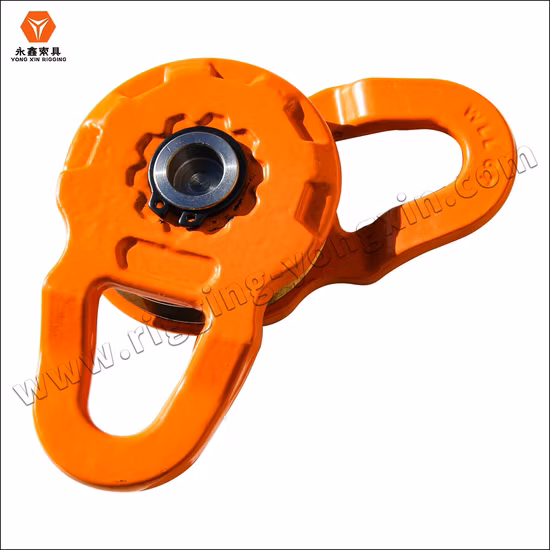 CE Certification Outdoor Aluminum Alloy Single Pulley Assurance Snatch Block Polea