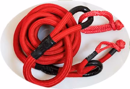 Cinta de reboque de corda de recuperação cinética de nylon para offroad 4X4
