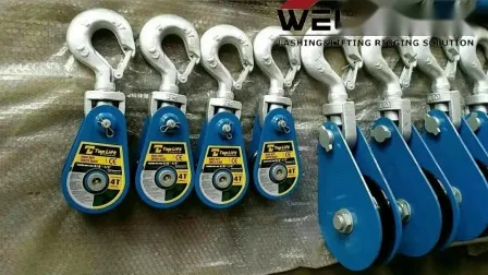 H419 Light Type Champion Snatch Block Single Sheave with Shackle Lifting Tackle