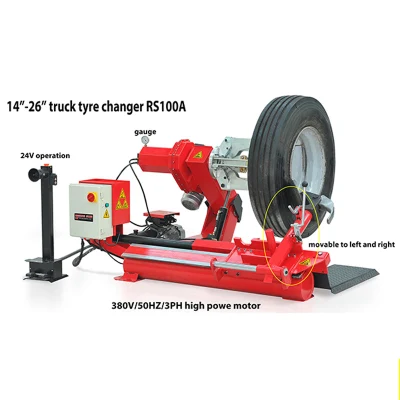 Equipamento de reparo de pneu de caminhão semiautomático 14-26 polegadas para trocador