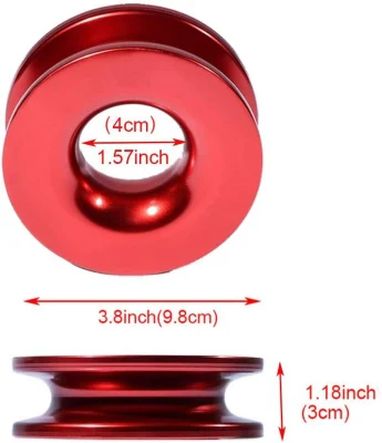 Peças de reboque Correias de reboque ATV UTV Corda macia com anel de recuperação Anel de retenção